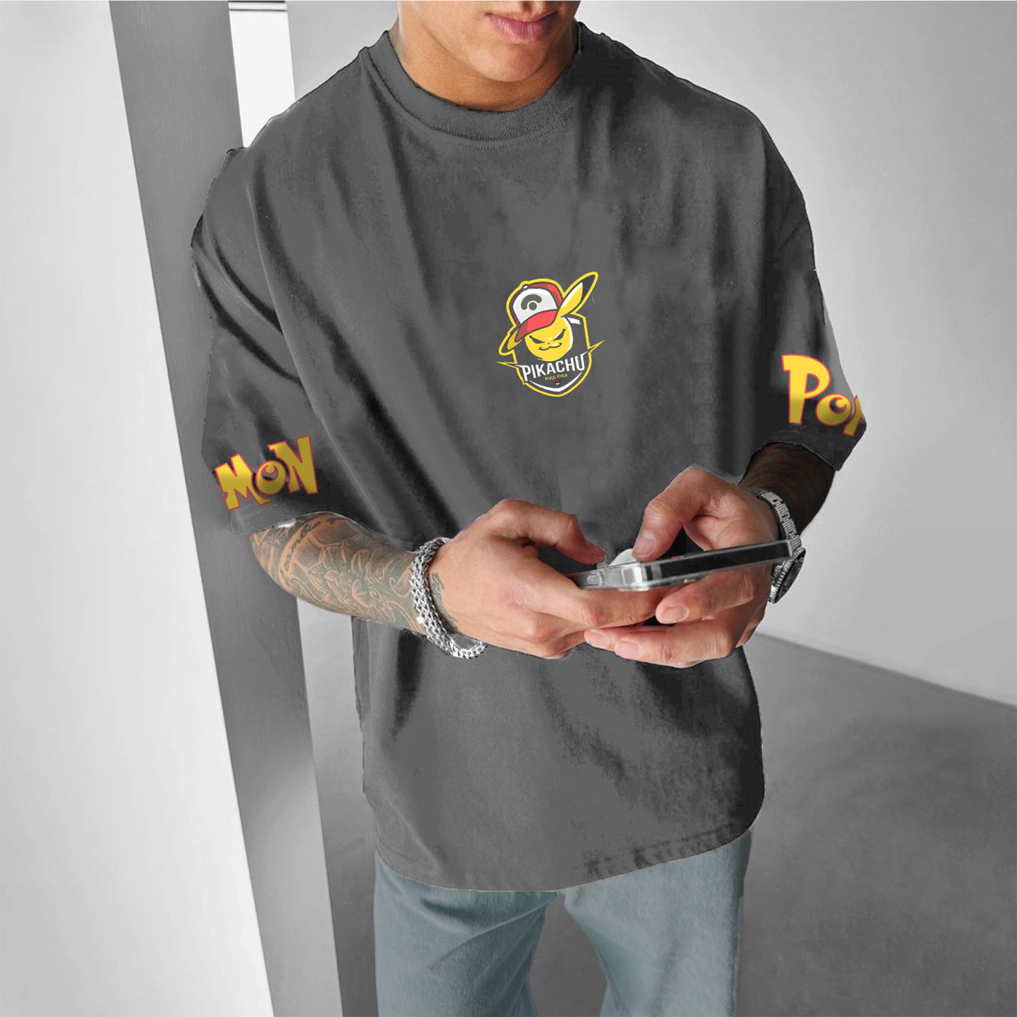 Unisex  "Pokémon" Anime Inspired Vintage T-Shirt