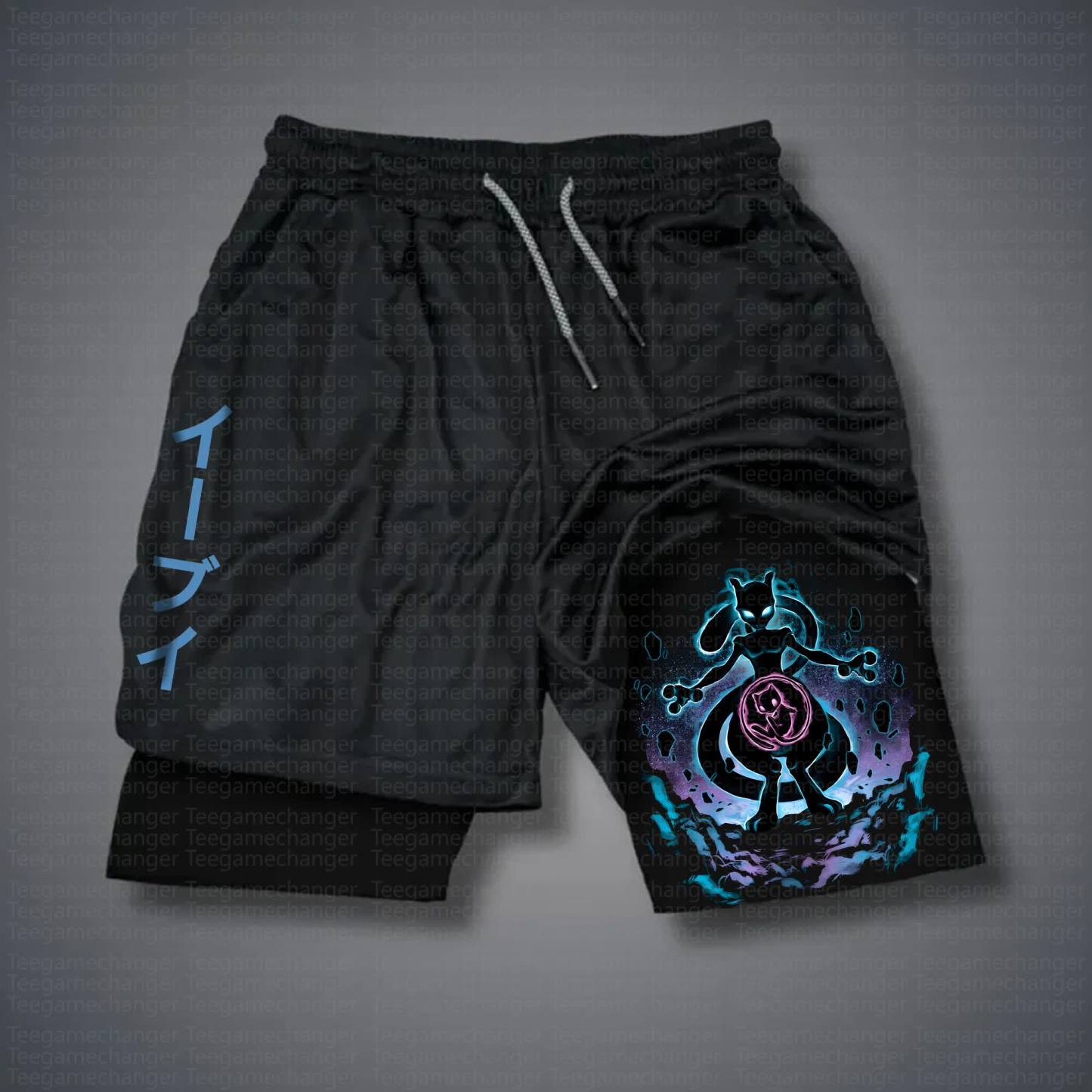 Unisex Casual Anime Streetwear Shorts 丨Demon Slayer X Pokémon