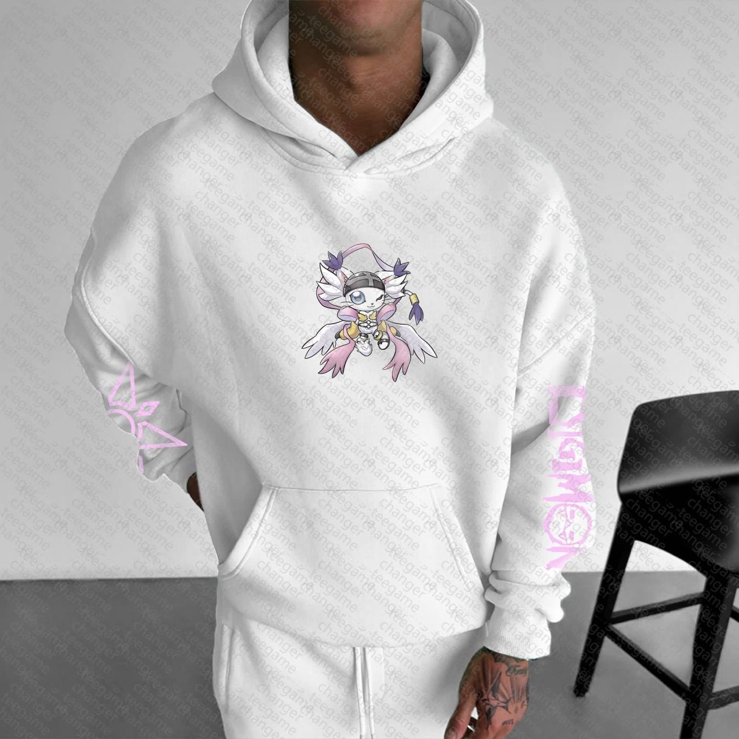 Unisex “Digimon” Anime Style Retro Hoodie