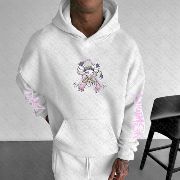 Unisex “Digimon” Anime Style Retro Hoodie