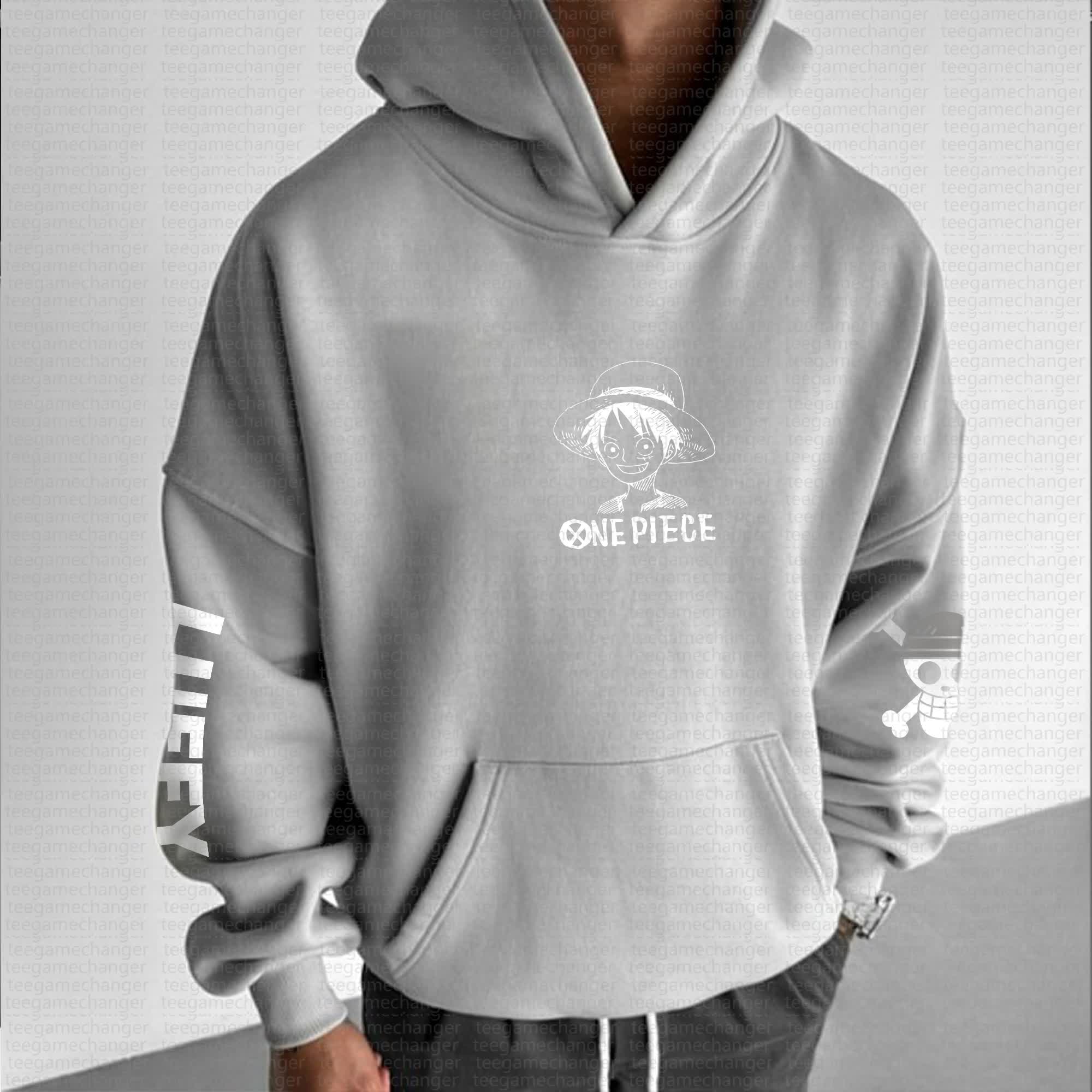 Unisex “ONE PIECE” Anime Graphic Streetwear Vintage Hoodie