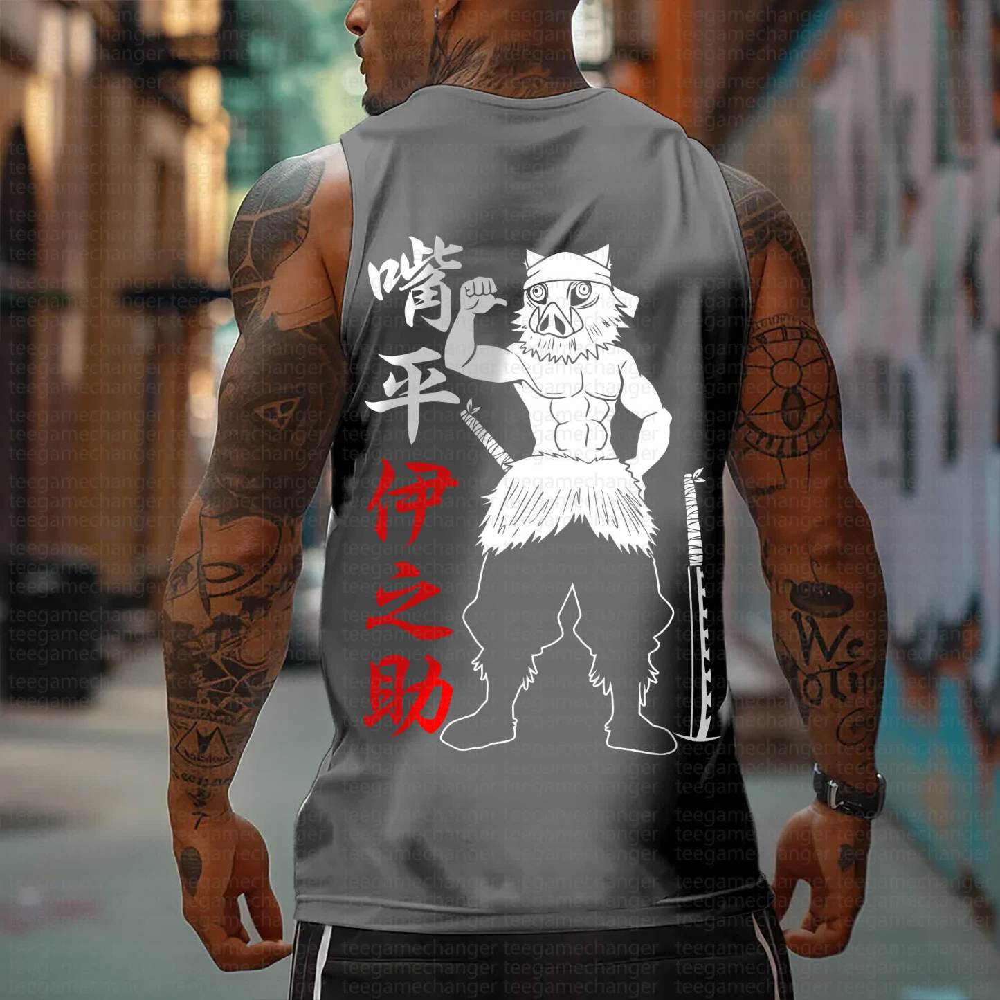 Unisex “Demon Slayer” Casual Anime Tank Top