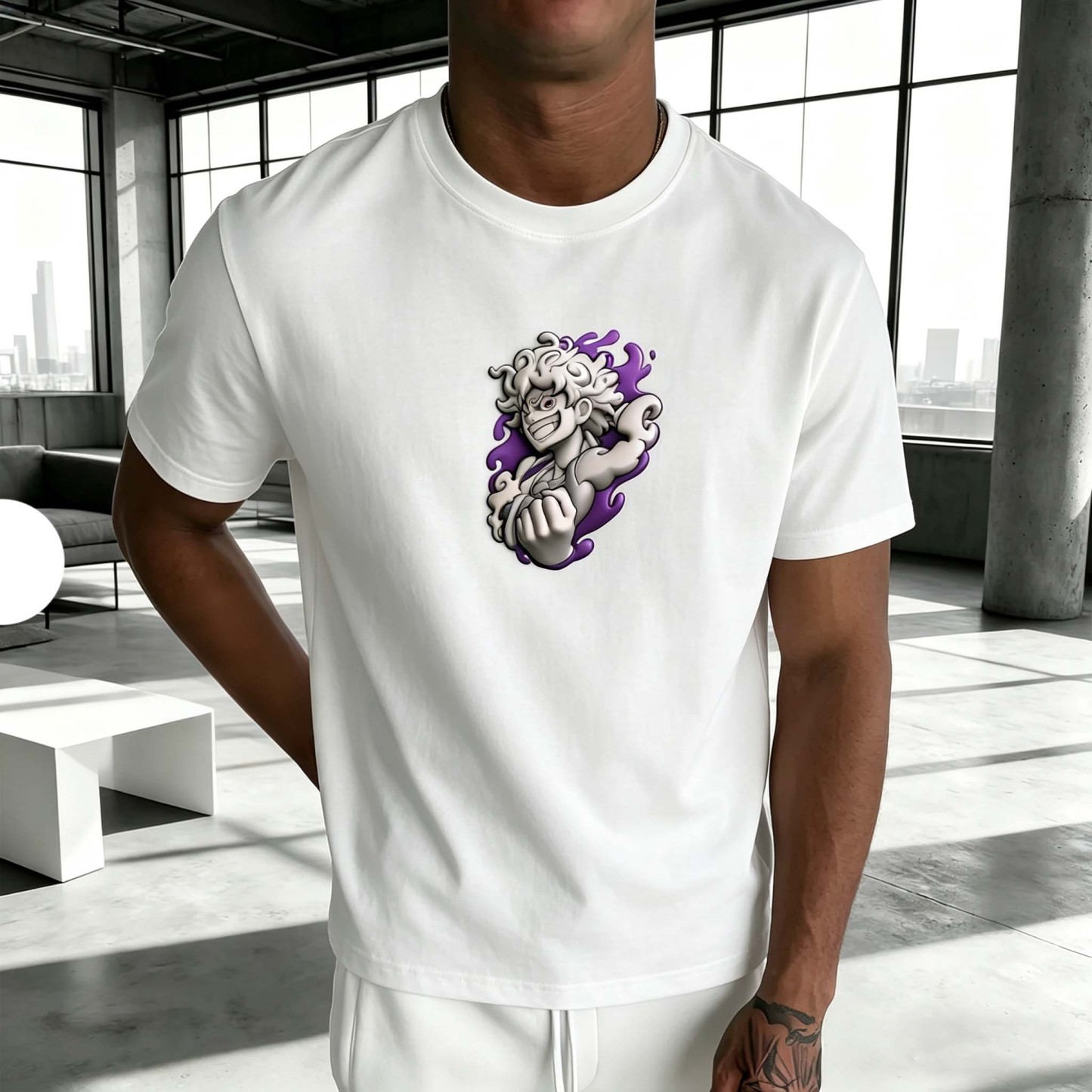 Unisex Anime Inspired Vintage T-Shirt