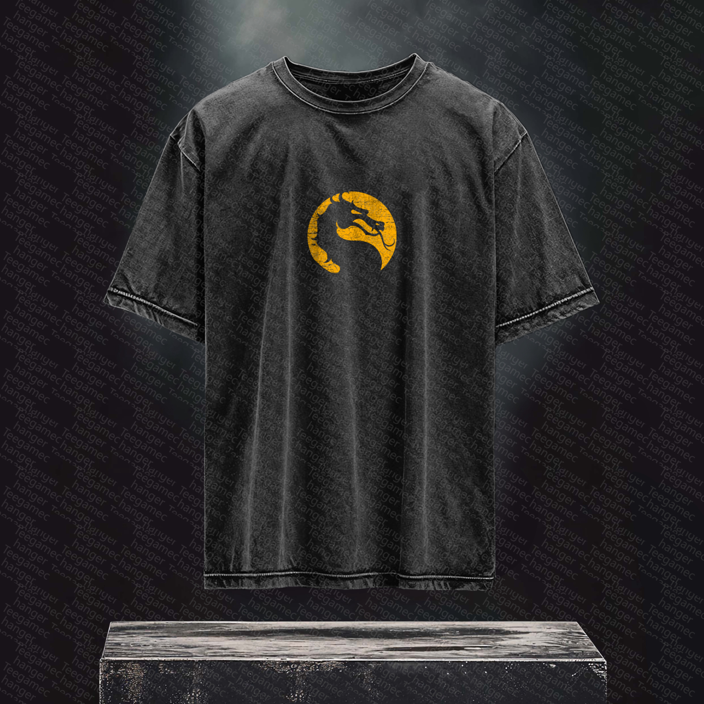 Unisex  Inspired Vintage Washed T-Shirt丨 Mortal Kombat