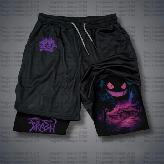 Unisex Casual Anime Streetwear Shorts
