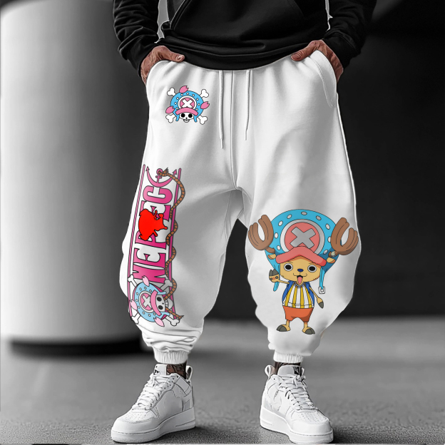 Unisex Casual Anime Streetwear Pants