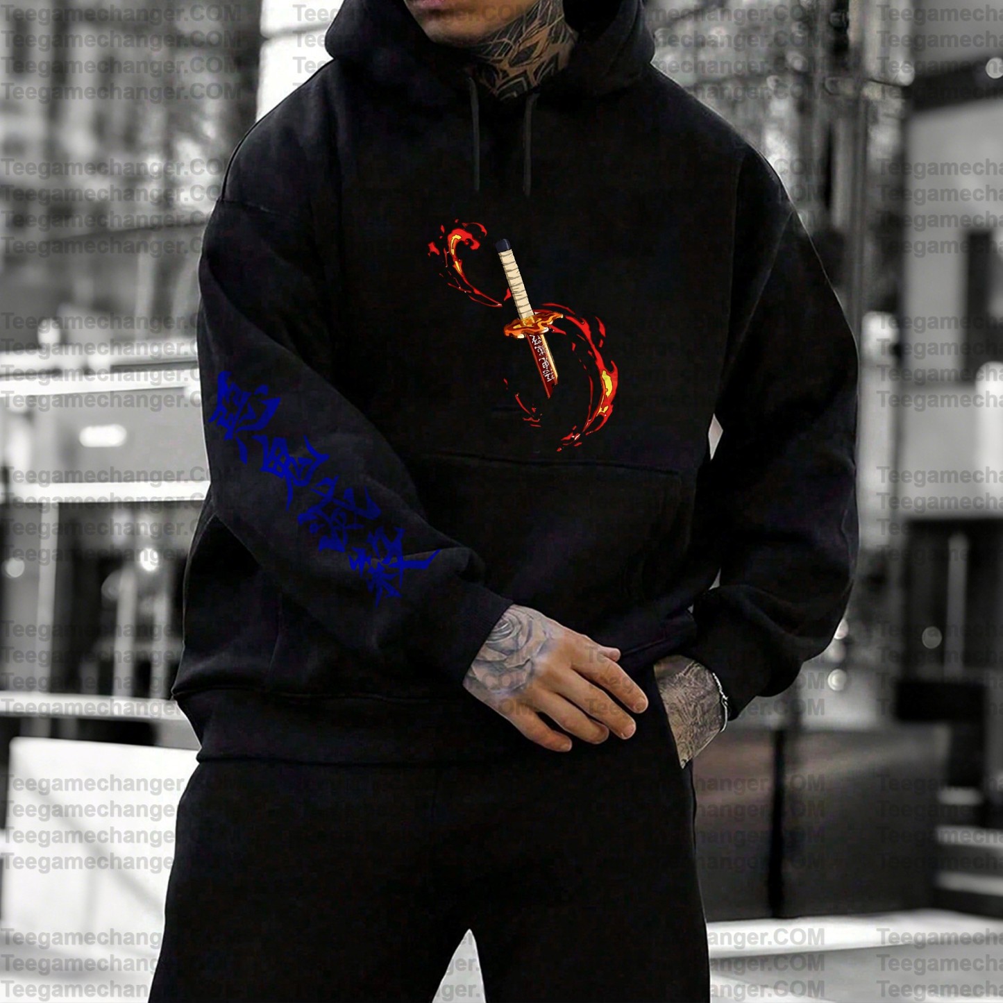 Unisex Anime Graphic Streetwear Vintage Hoodie| KNY