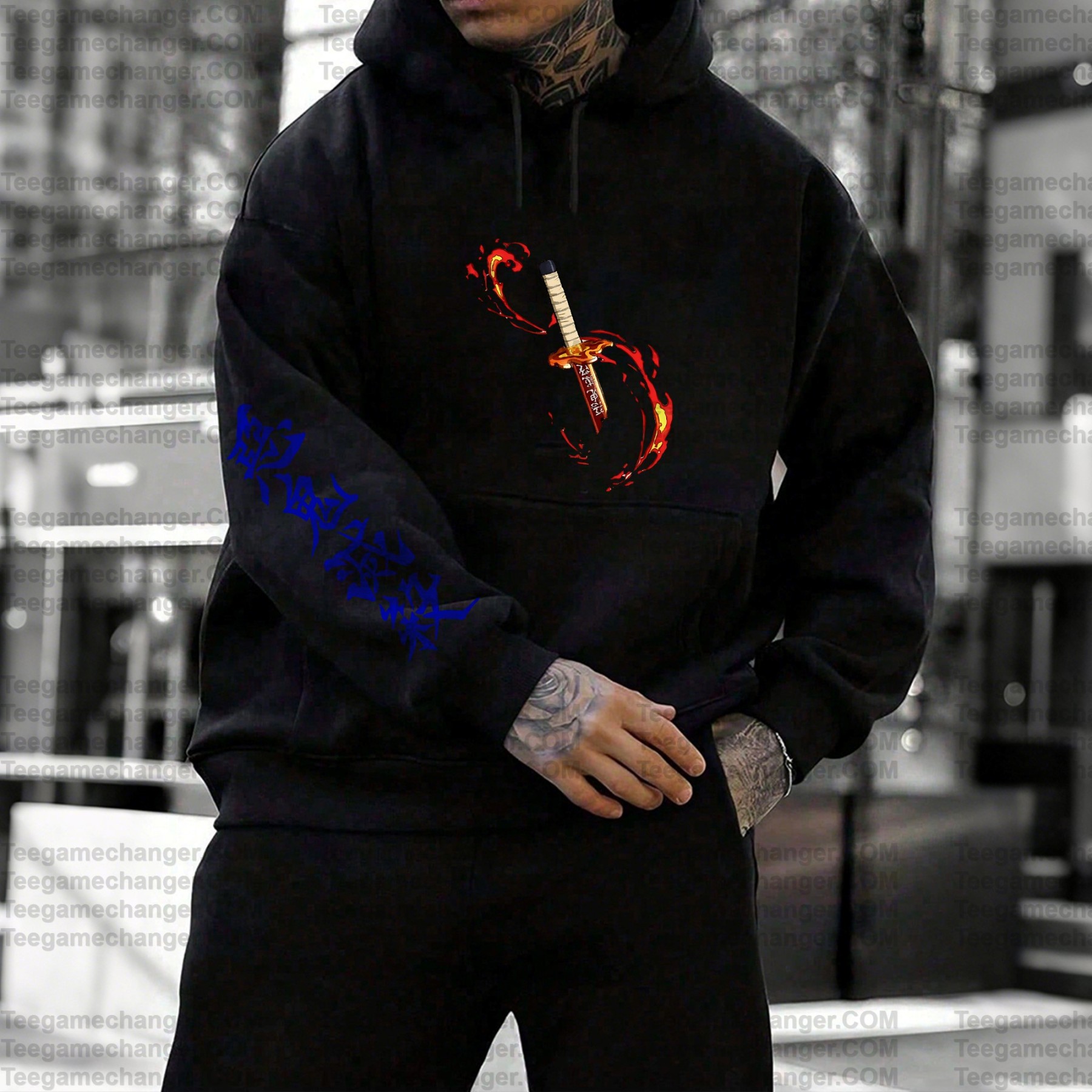 Unisex Anime Graphic Streetwear Vintage Hoodie| KNY