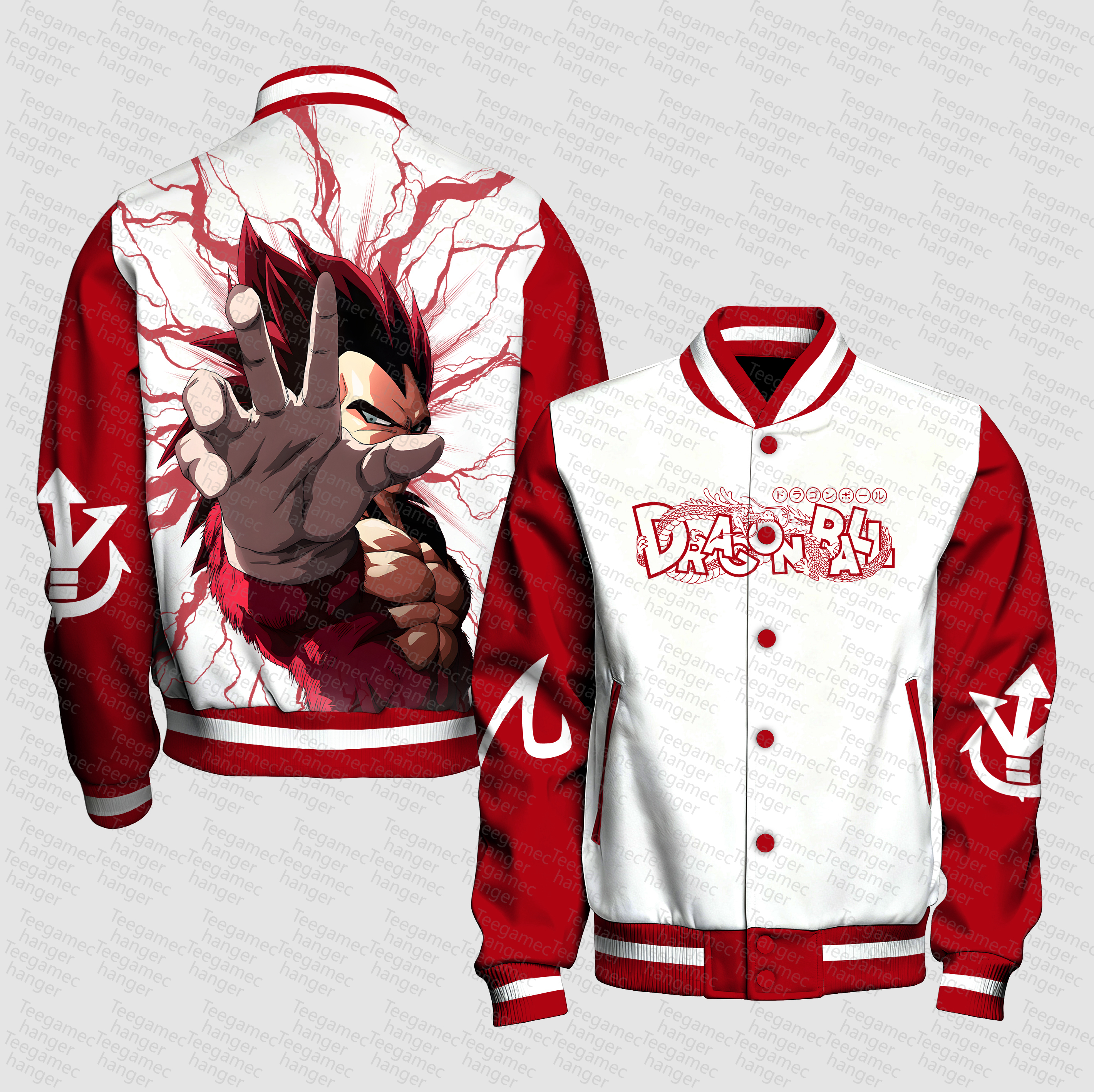 Unisex Vintage Anime Graphic Jacket