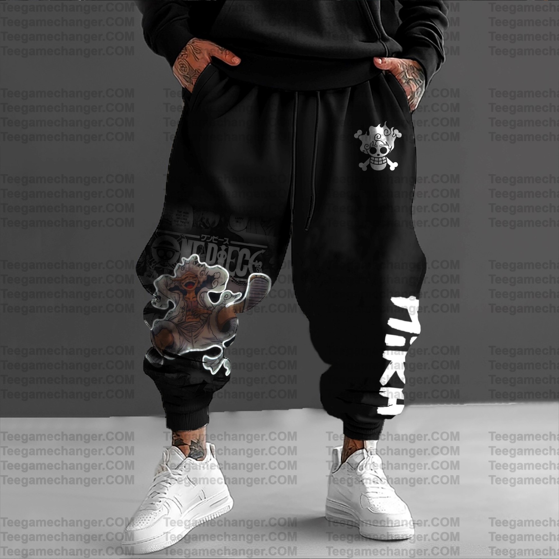 Unisex Anime Inspired Vintage Plush Pants