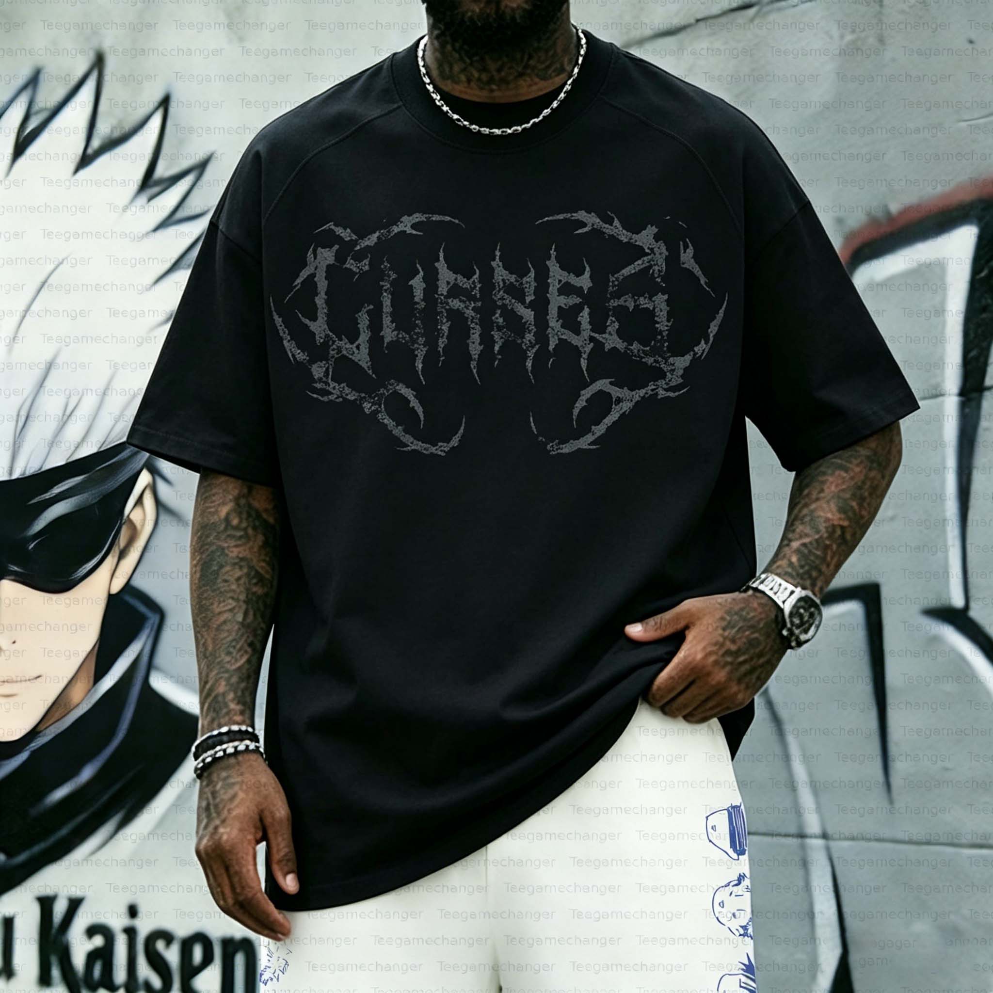 Unisex Anime Inspired Vintage T-Shirt| JJk