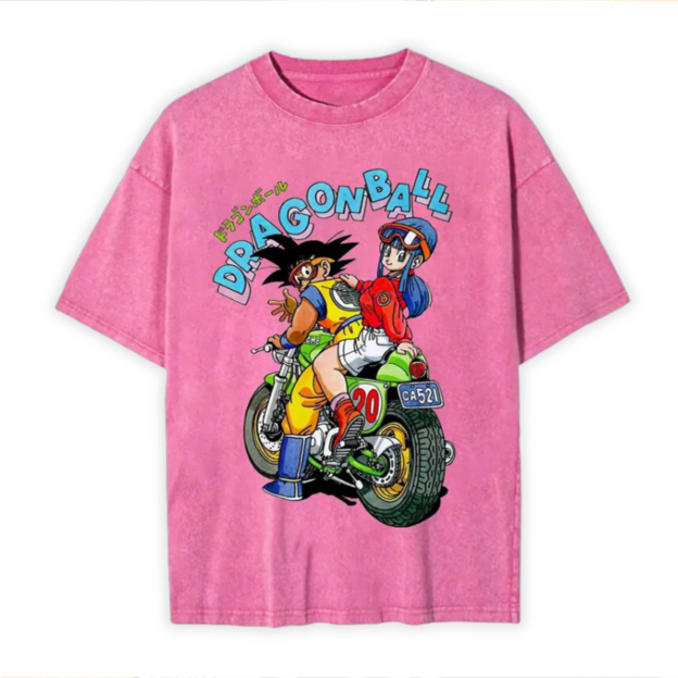 Vintage Washed Tee丨Dragon Ball