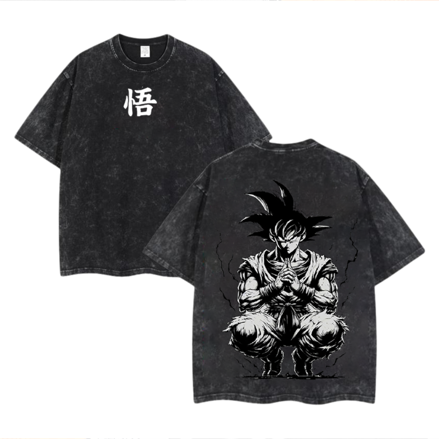 Vintage Washed Tee丨Dragon Ball