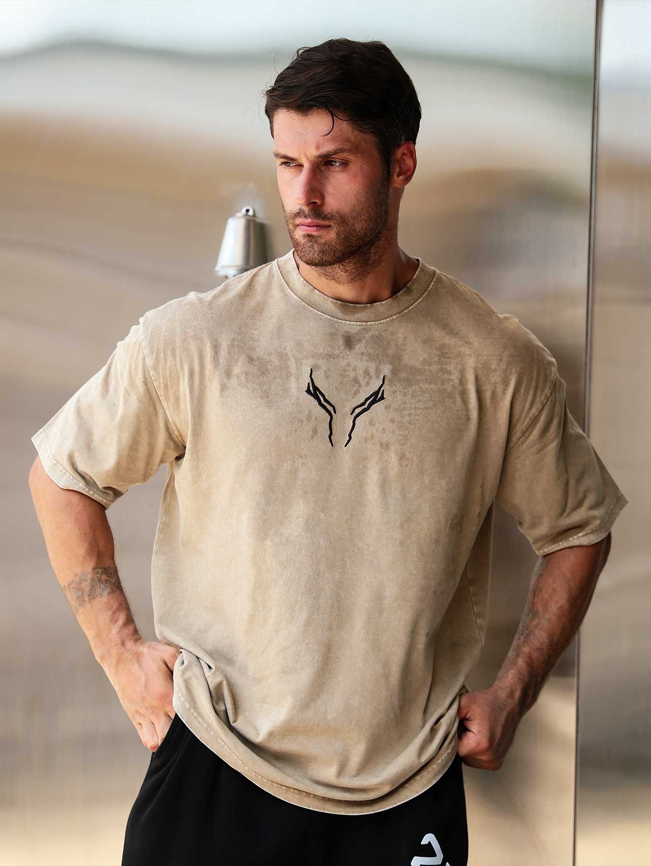 Guts Bloodshed Embroidered Vintage Tee-Teegamechanger