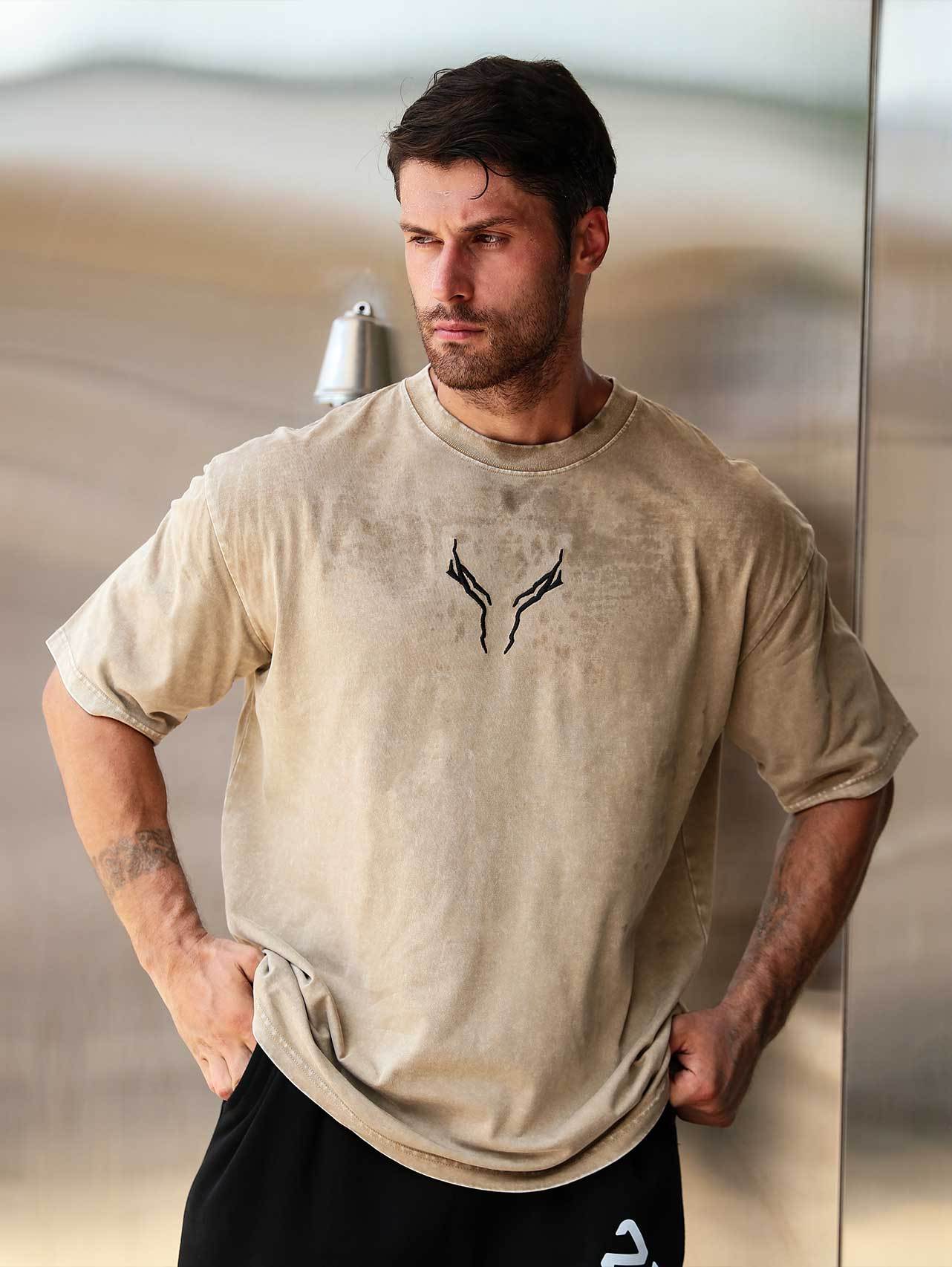 Guts Bloodshed Embroidered Vintage Tee-Teegamechanger