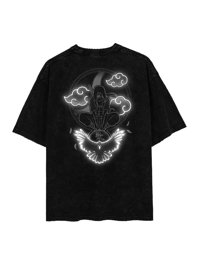 Itachi Reflective Vintage Tee-Teegamechanger