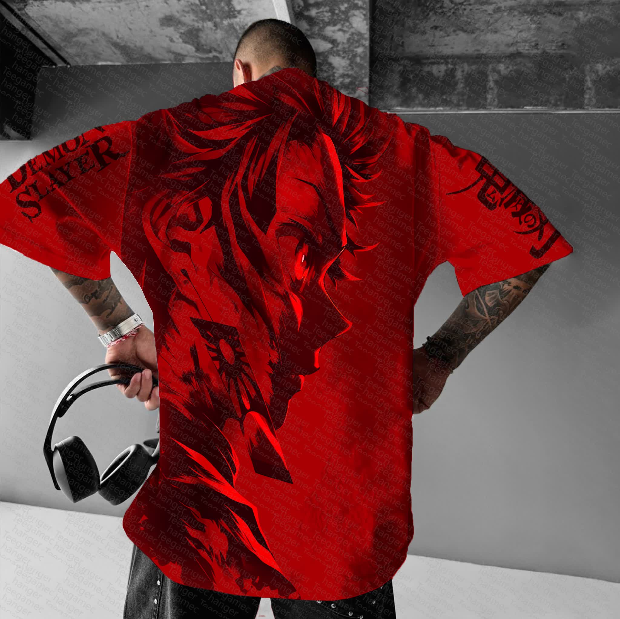 Unisex  "Demon Slayer" Anime Inspired Vintage T-Shirt