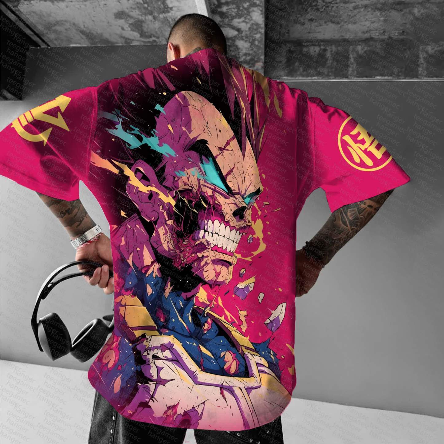 Unisex Anime Inspired Vintage T-Shirt