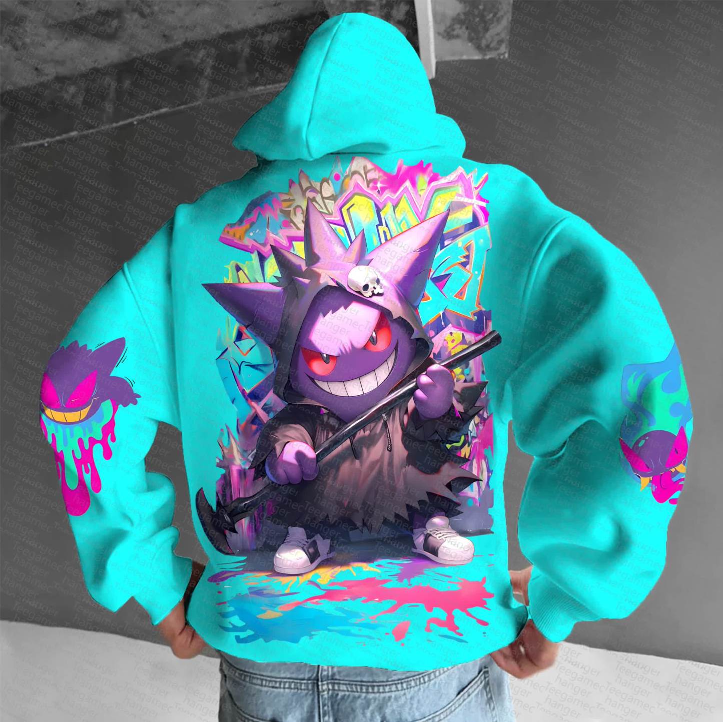 Unisex “Pokémon” Anime Graphic Streetwear Vintage Hoodie
