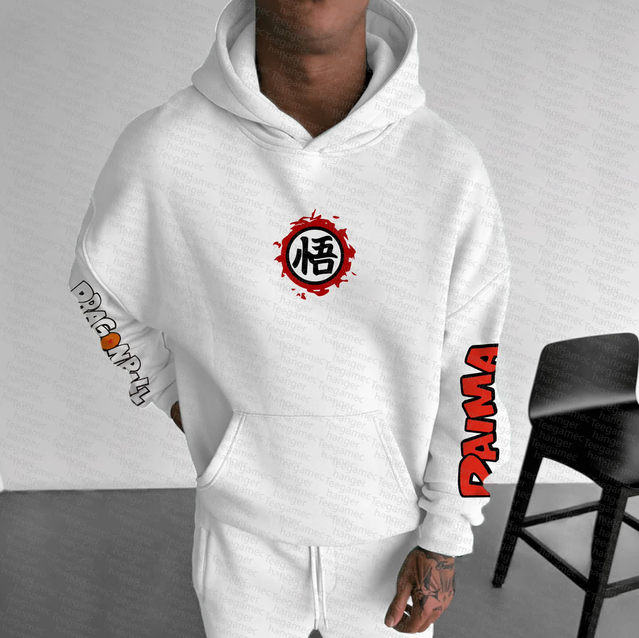 Unisex “Dragonball” Anime Graphic Streetwear Vintage Hoodie