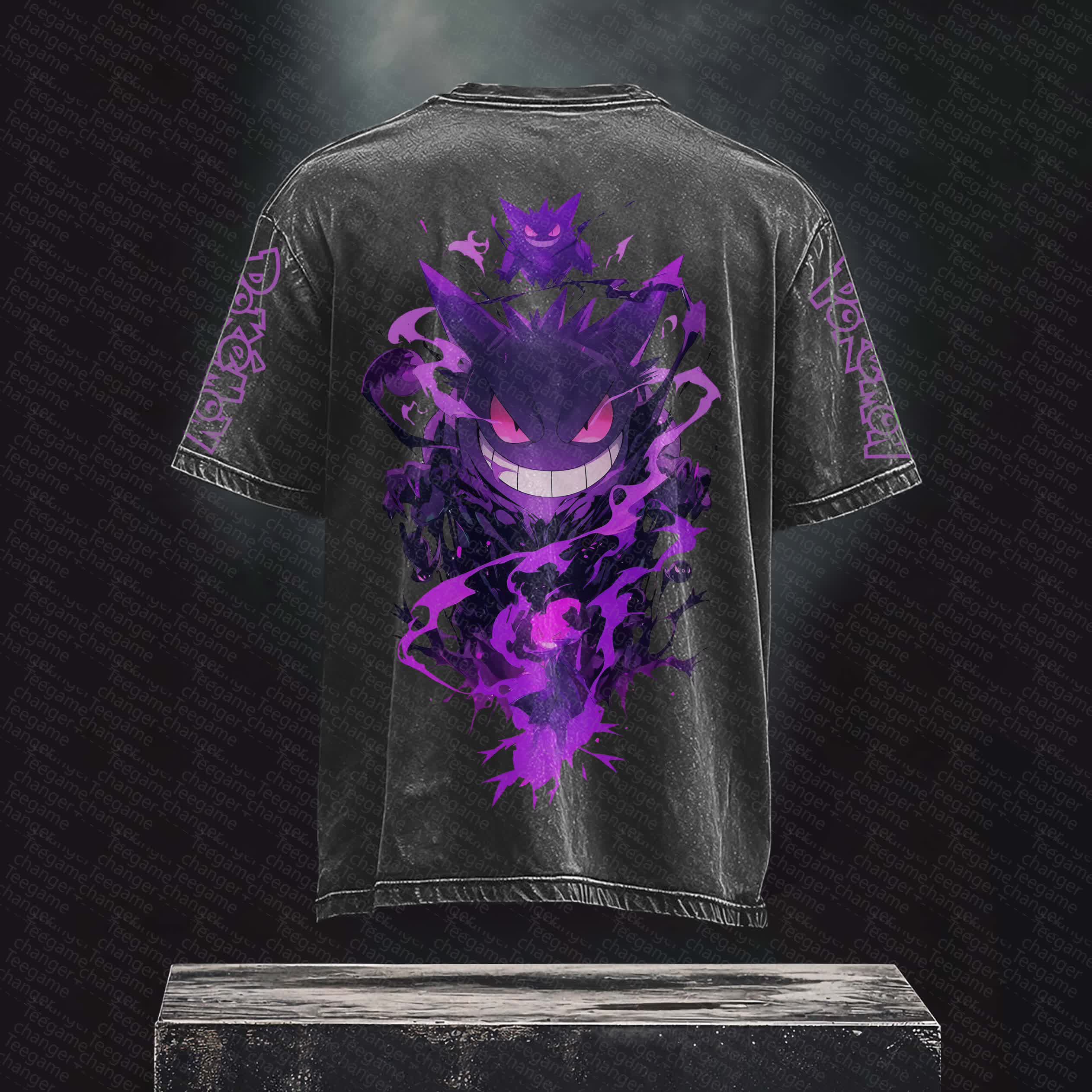 Unisex Anime Inspired Vintage T-Shirt丨 Pokémon