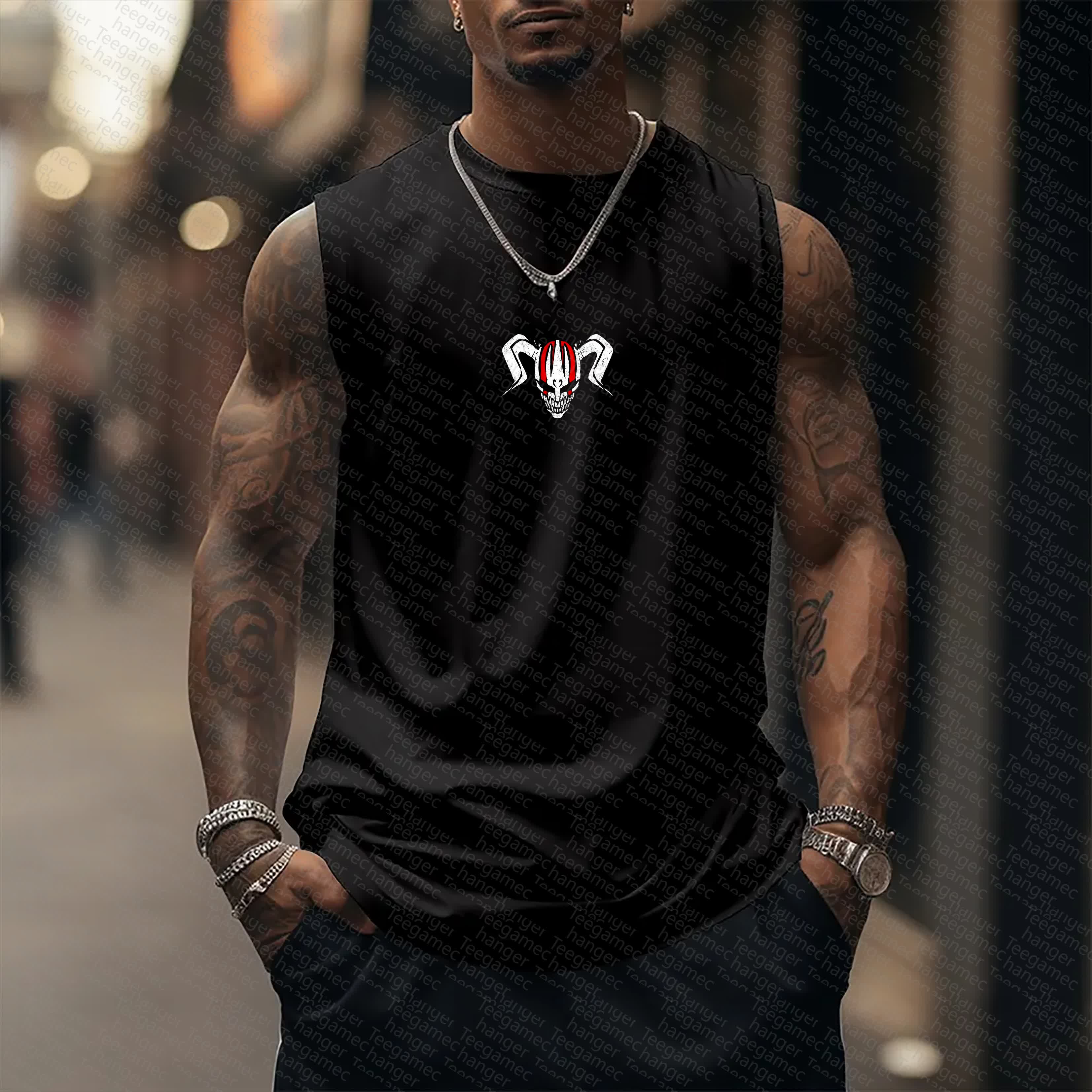 Unisex  “ BLEACH” Casual Anime  Tank Top