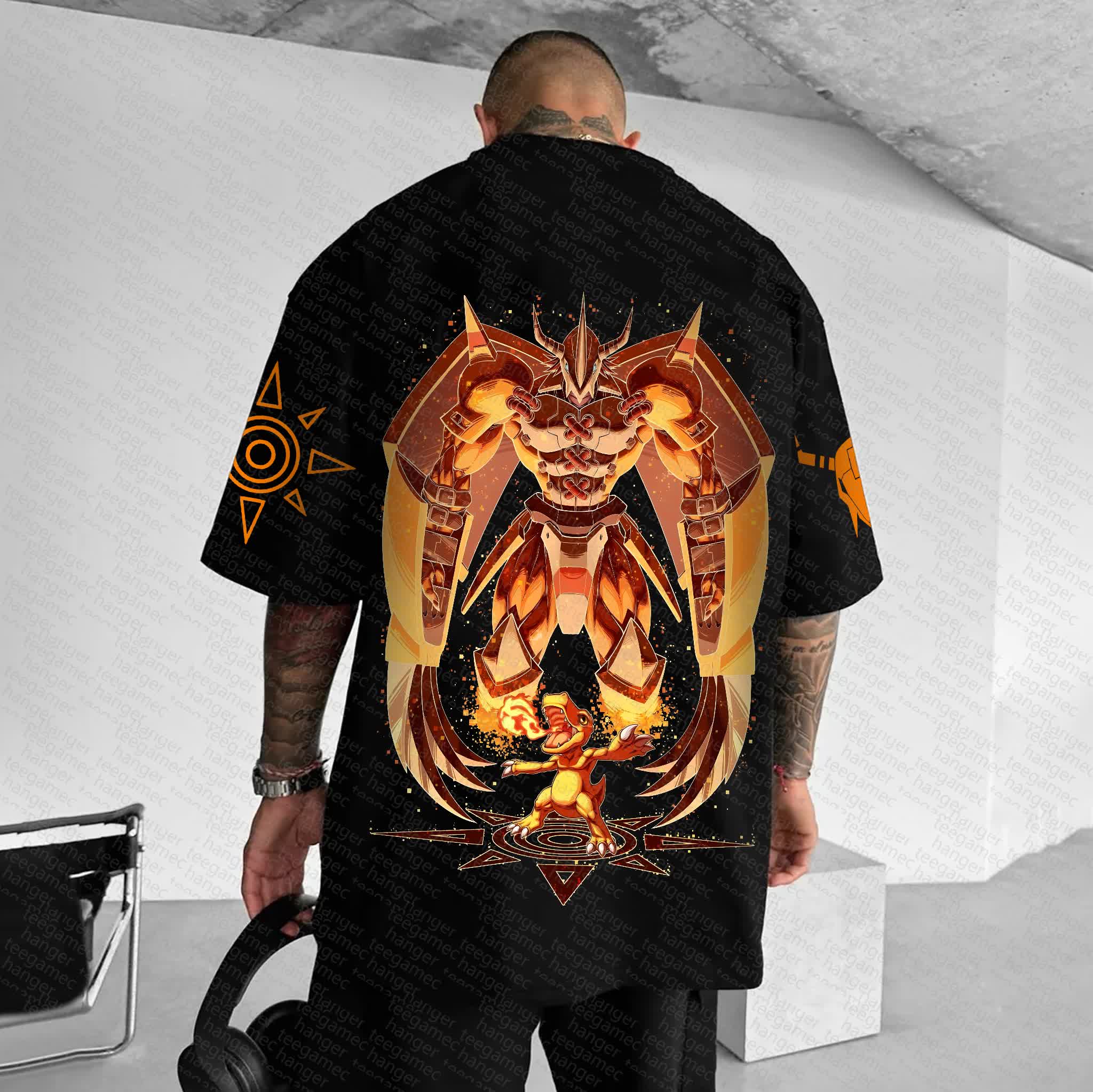 Unisex  "Digimon" Anime Inspired Vintage T-Shirt