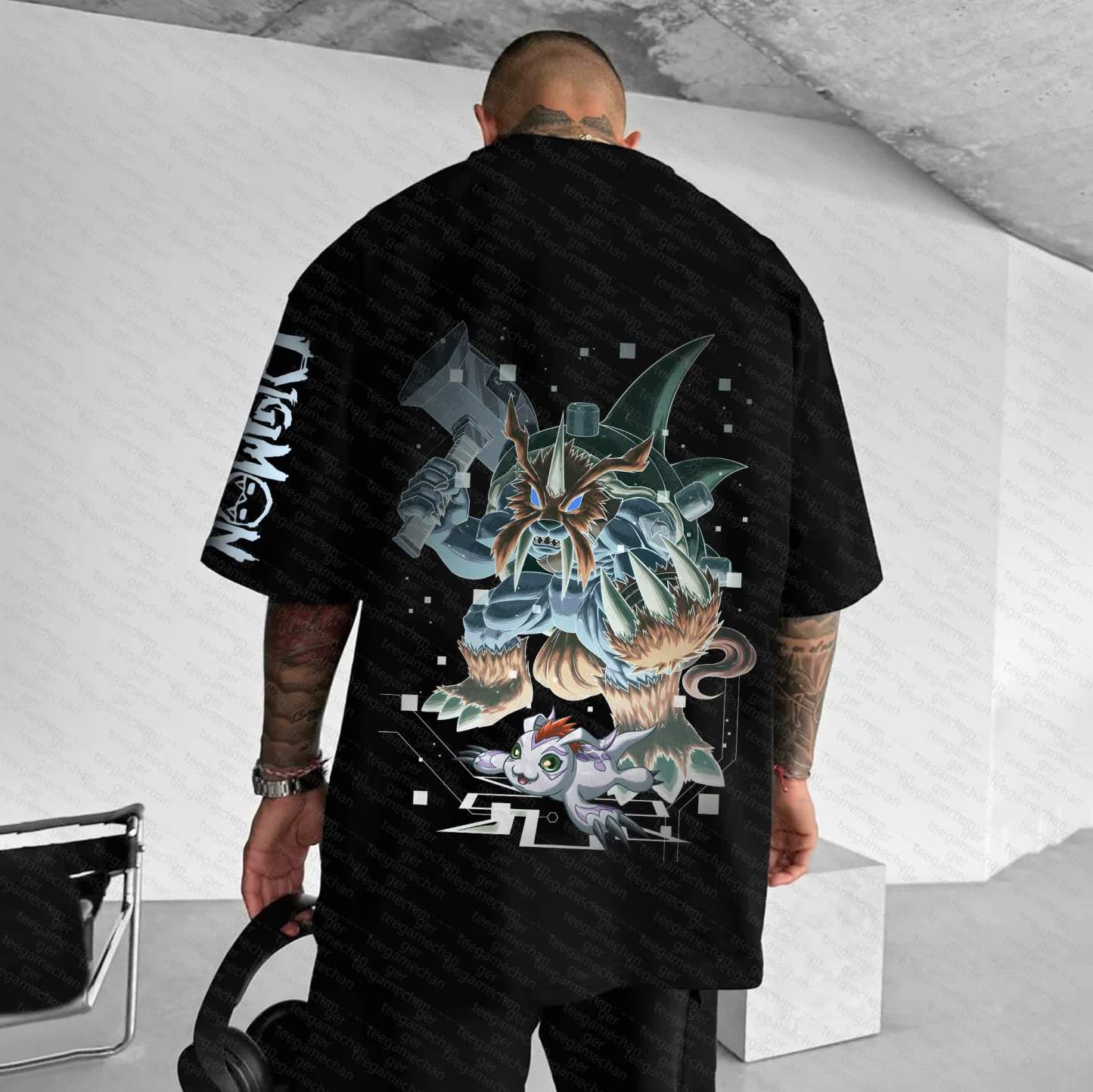 Unisex Anime Inspired Vintage T-Shirt