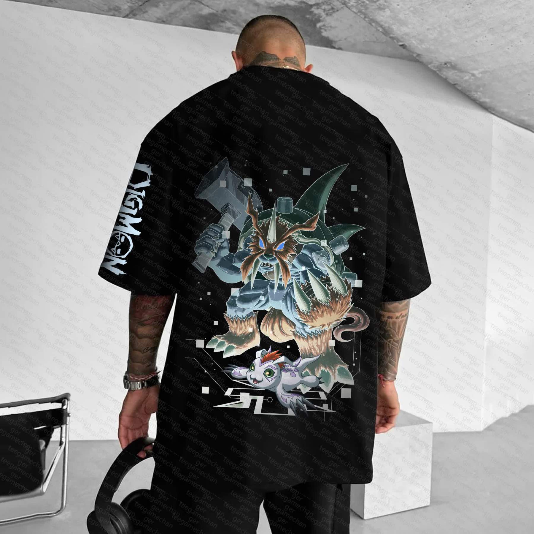 Unisex Anime Inspired Vintage T-Shirt