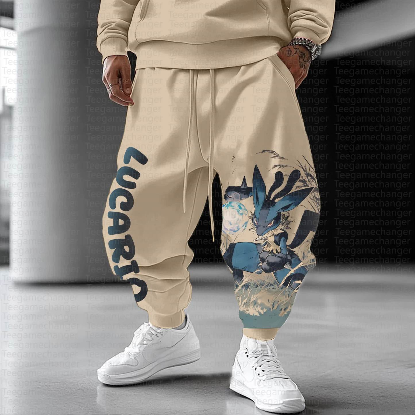 Unisex Anime Inspired Vintage Pants丨Demon Slayer X Pokémon