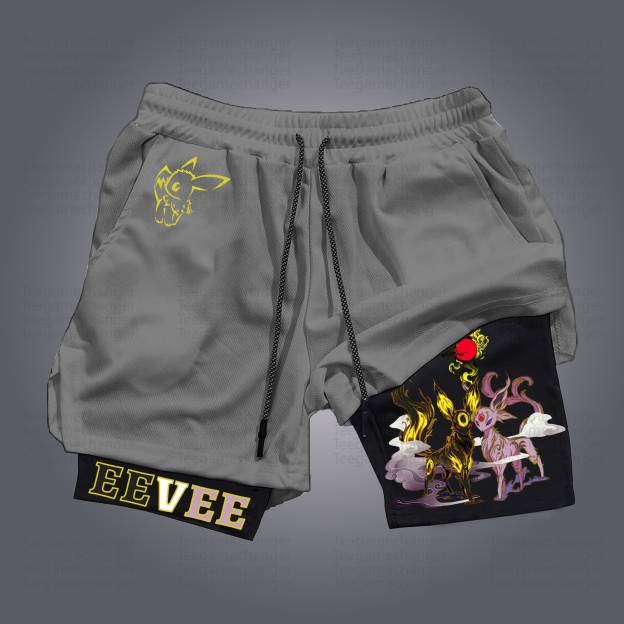 Unisex Casual Anime Streetwear Shorts 丨Pokémon