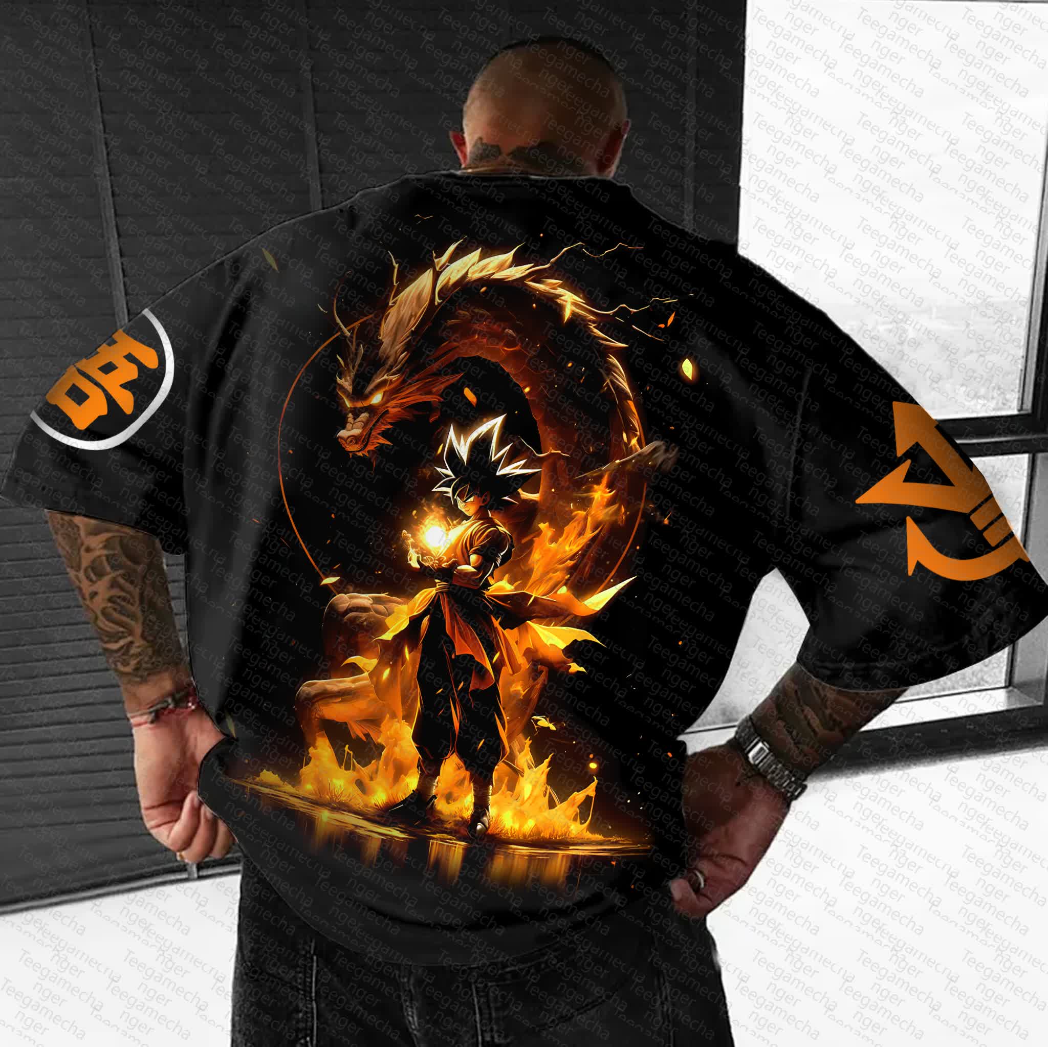 Unisex  "Dragonball" Anime Inspired Vintage T-Shirt