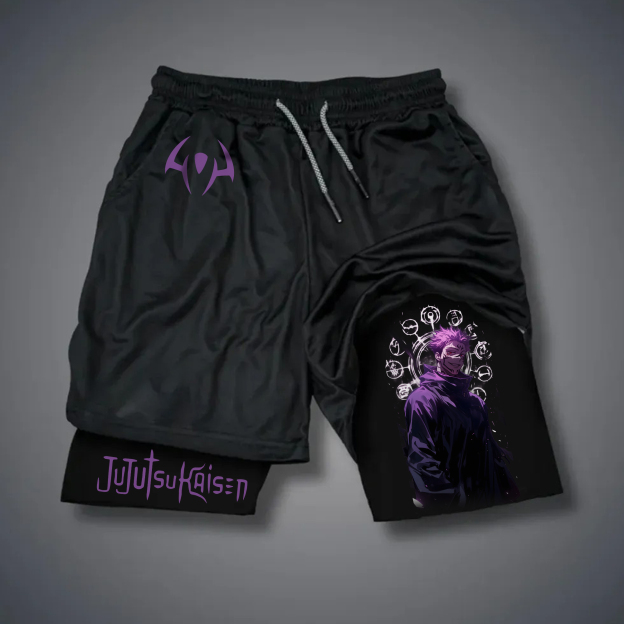 Unisex “ Jujutsu Kaisen” Casual Streetwear Shorts