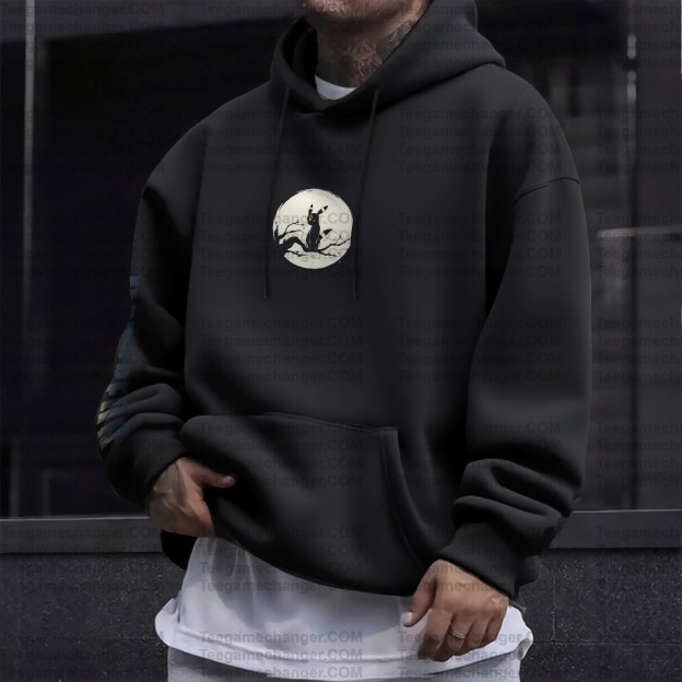 Unisex Anime Graphic Streetwear Vintage Plush Hoodie| Eevee