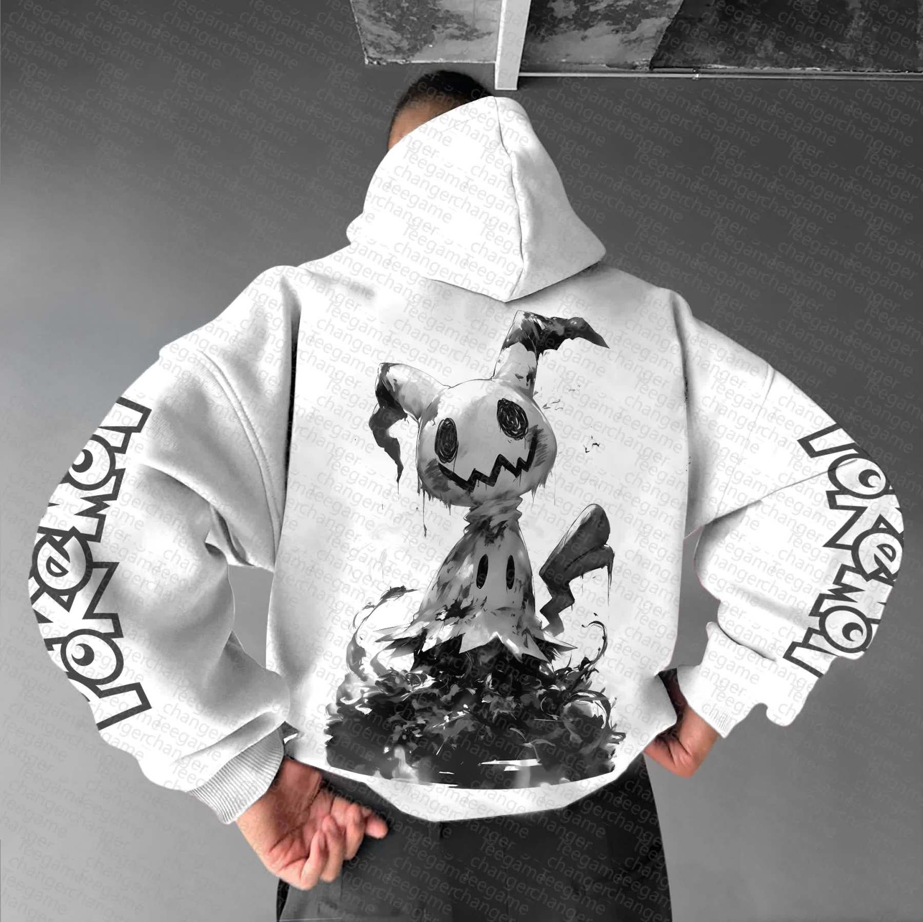 Unisex “Pokémon” Anime Graphic Streetwear Vintage Hoodie