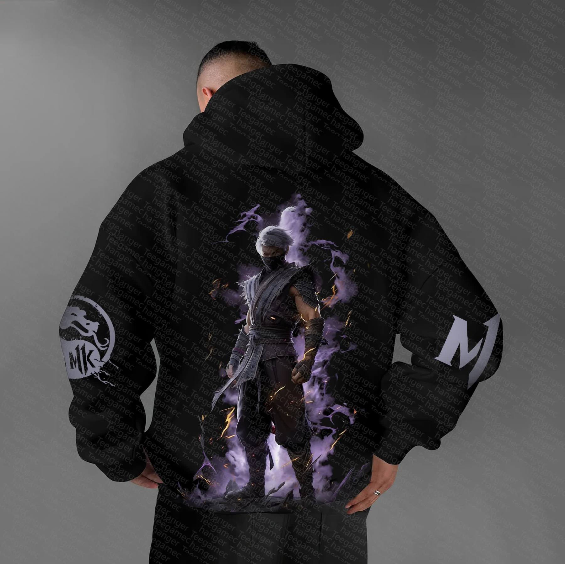 Unisex “Mortal Kombat” Anime Graphic Streetwear Vintage Hoodie