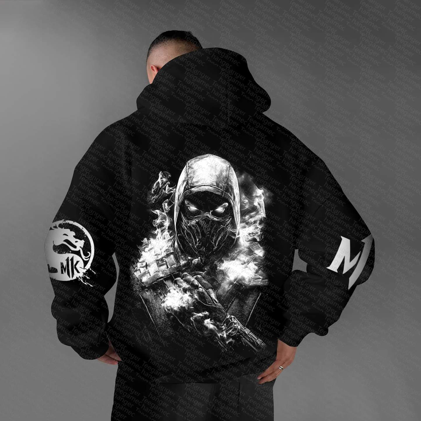 Unisex “Mortal Kombat” Anime Graphic Streetwear Vintage Hoodie