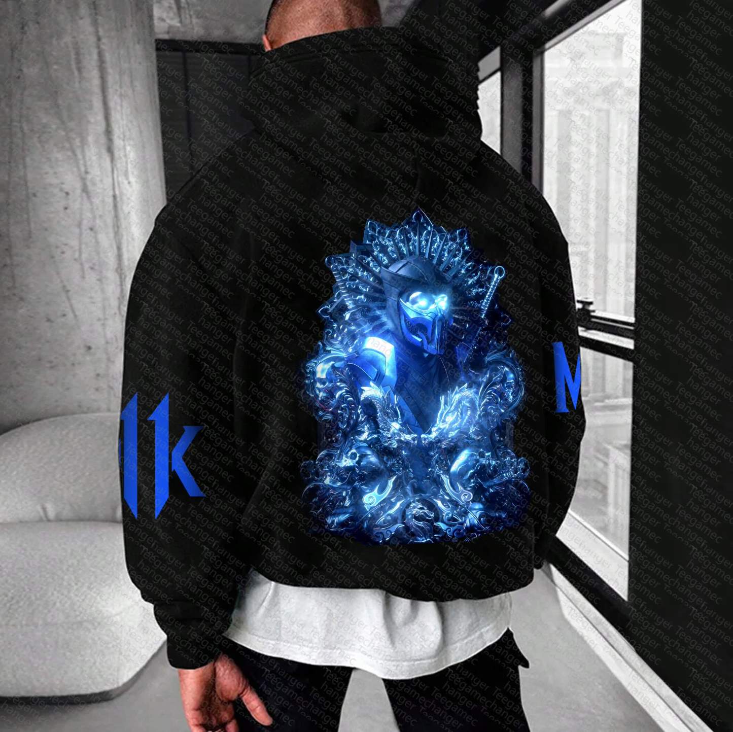 Unisex “Mortal Kombat” Anime Graphic Streetwear Vintage Hoodie