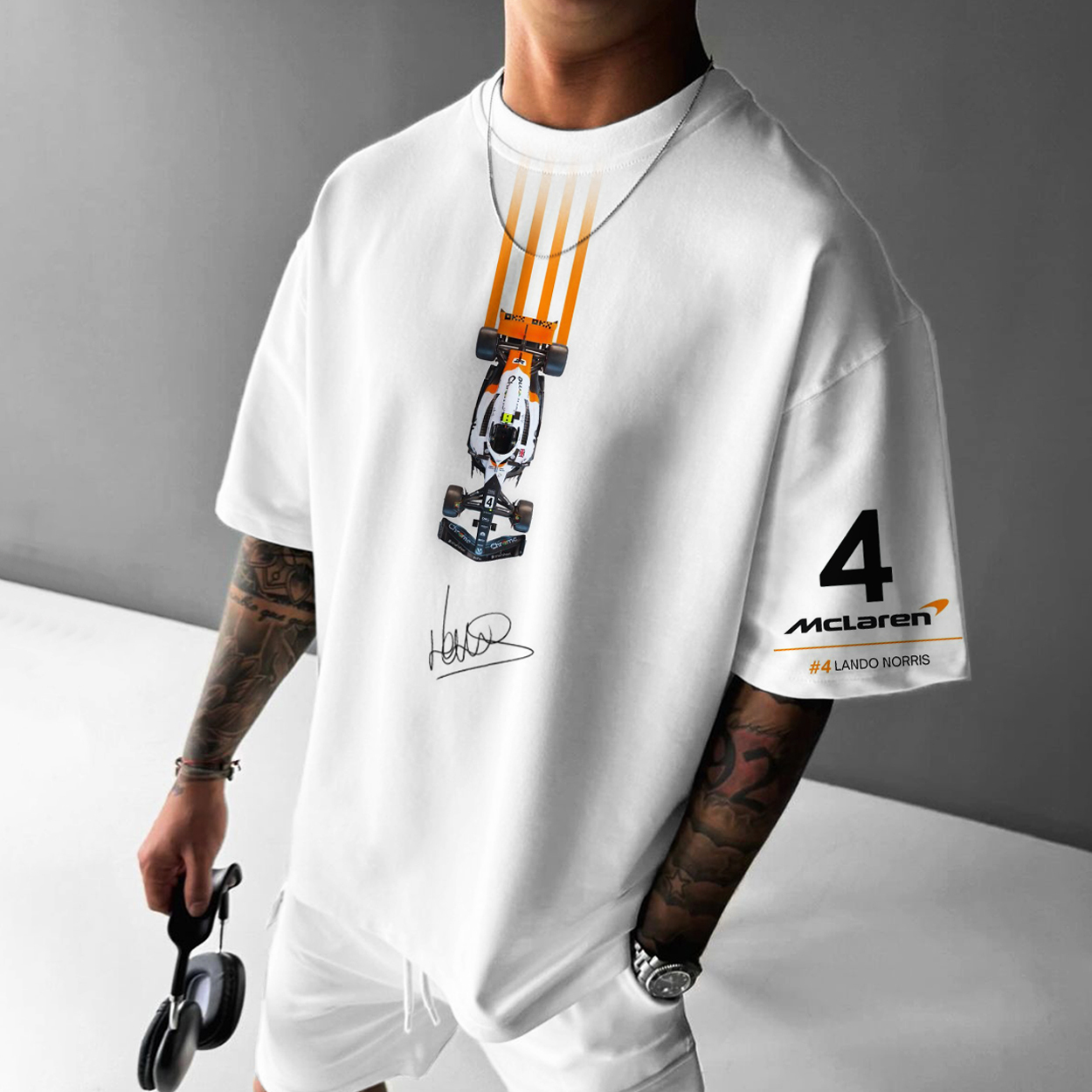 Unisex 2024 Racing Car Lando 4 T-Shirt