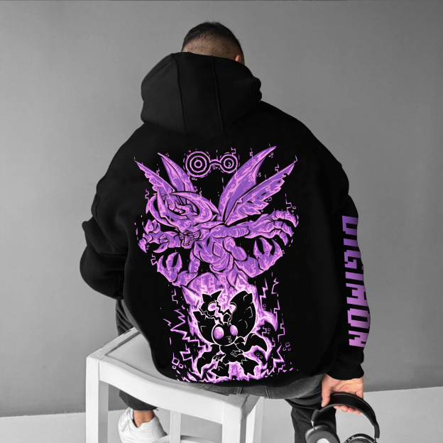 Unisex “Digimon” Anime Style Retro Hoodie