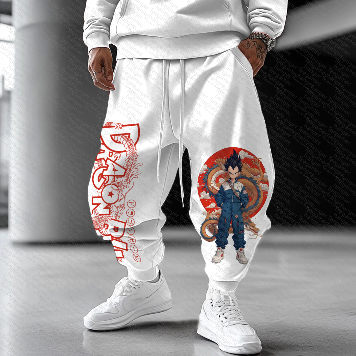 Unisex Casual Anime Streetwear Pants