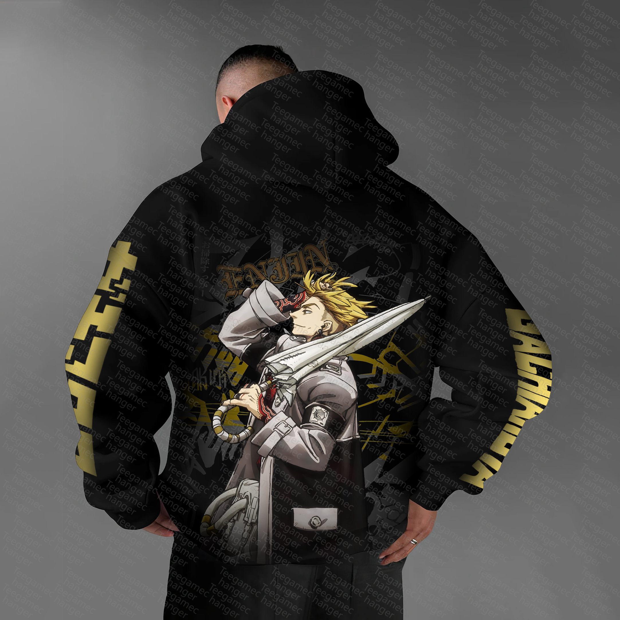 Unisex “GACHIAKUTA” Anime Graphic Streetwear Vintage Hoodie