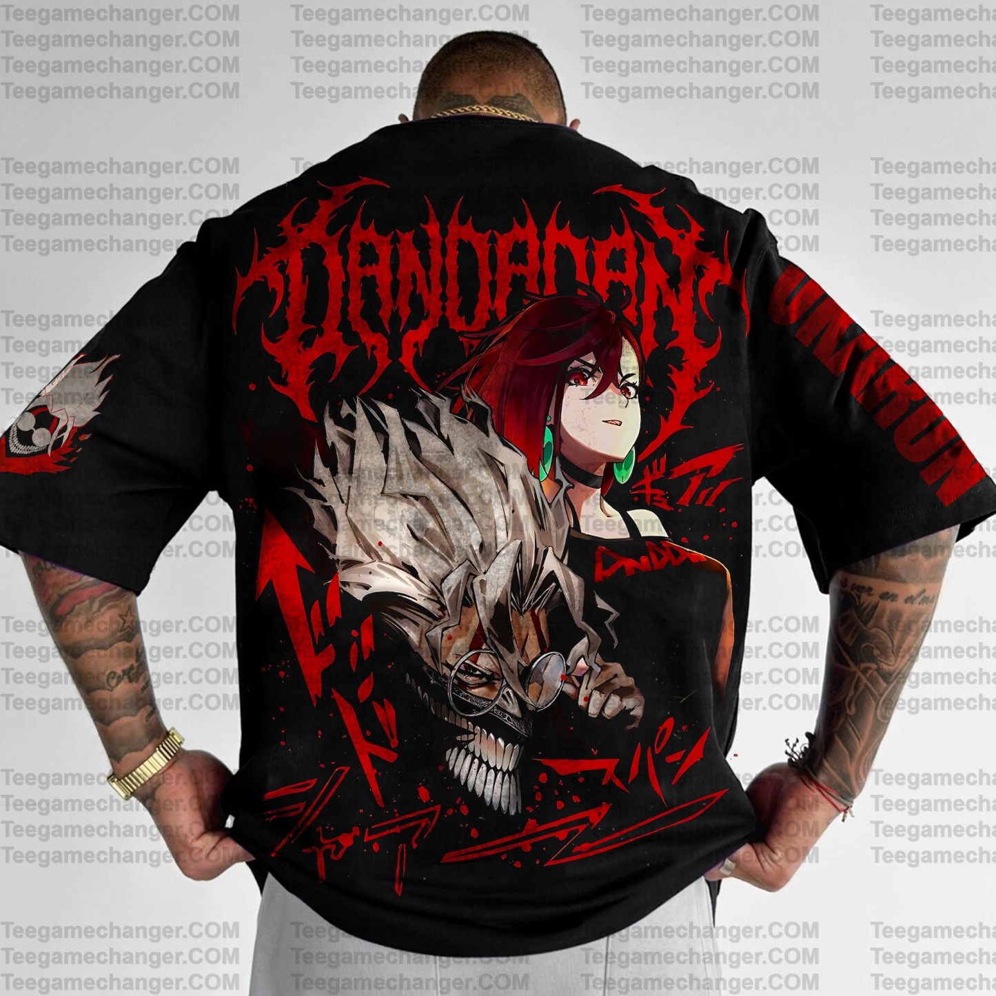 Unisex Anime Series Casual T-shirt