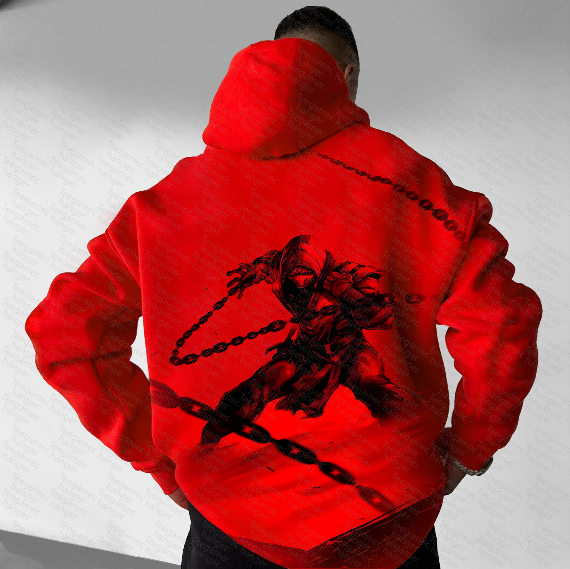 Unisex “MK”  Graphic Streetwear Vintage Hoodie