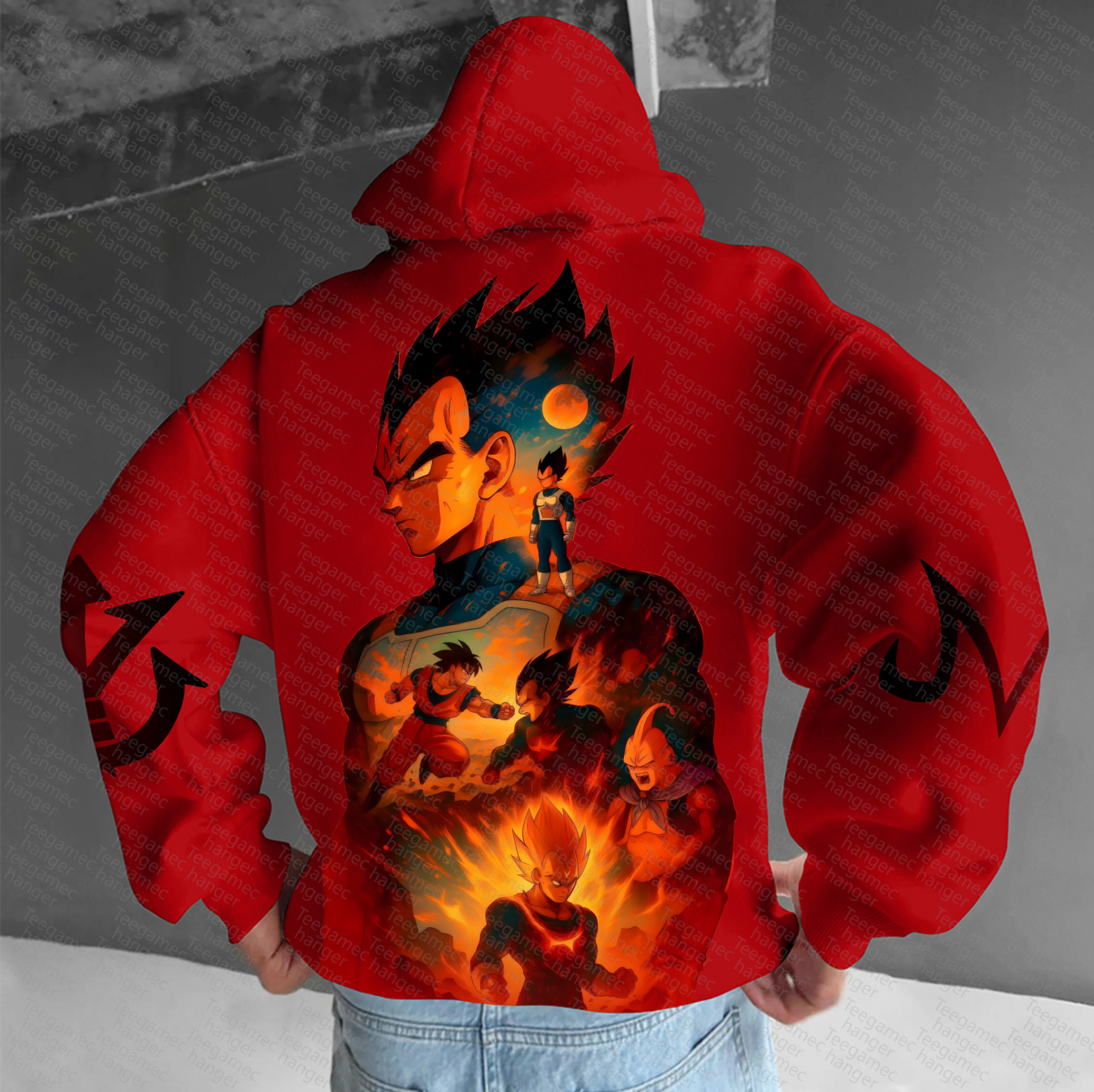 Unisex “Dragon Ball” Anime Graphic Streetwear Vintage Hoodie