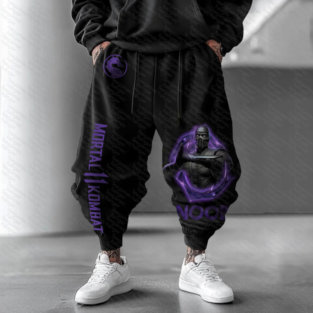 Unisex  Casual  Streetwear Pants