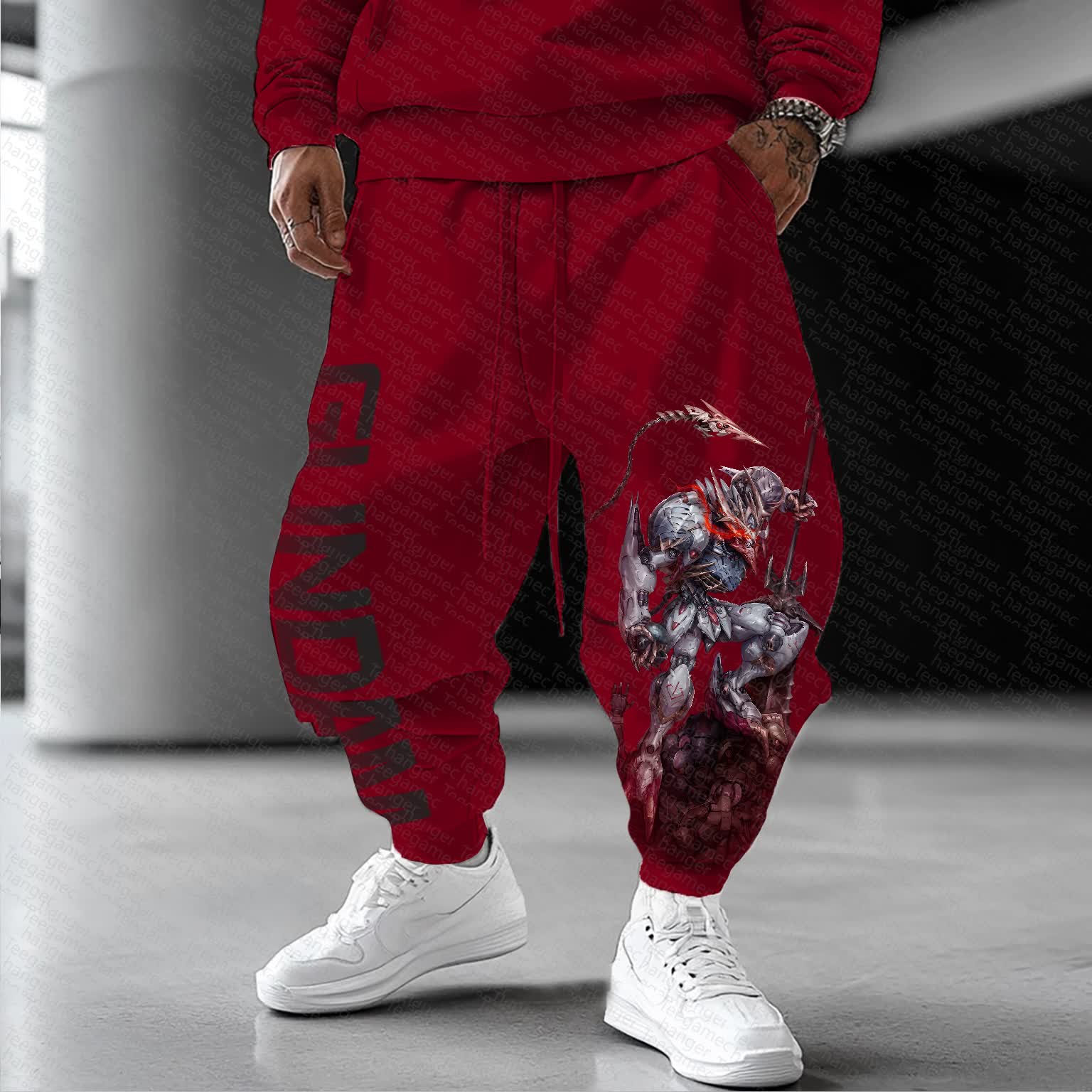 Unisex  “Gundam Series” Casual Anime Streetwear Pants