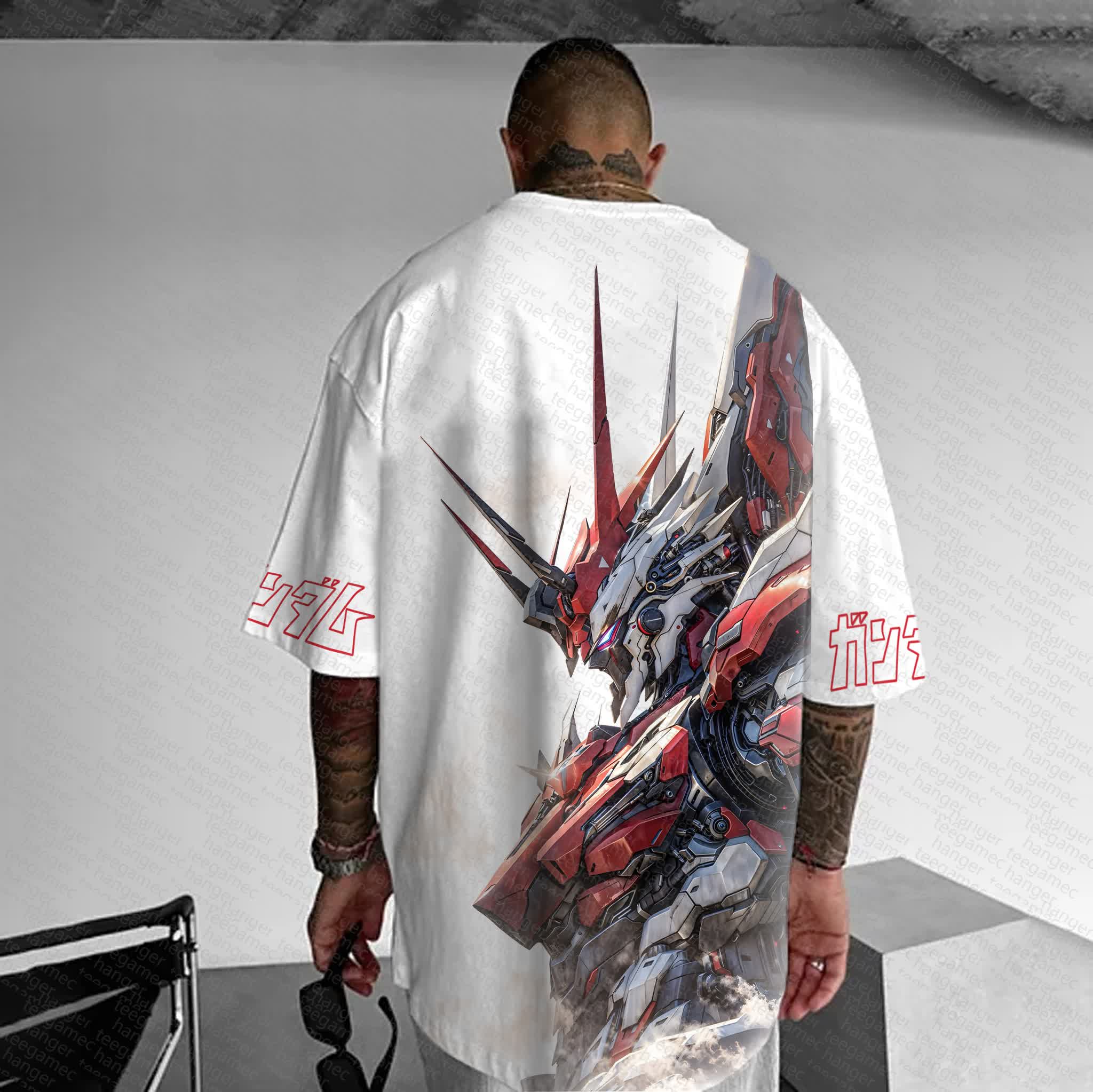 Unisex  "Gundam Series" Anime Inspired Vintage T-Shirt