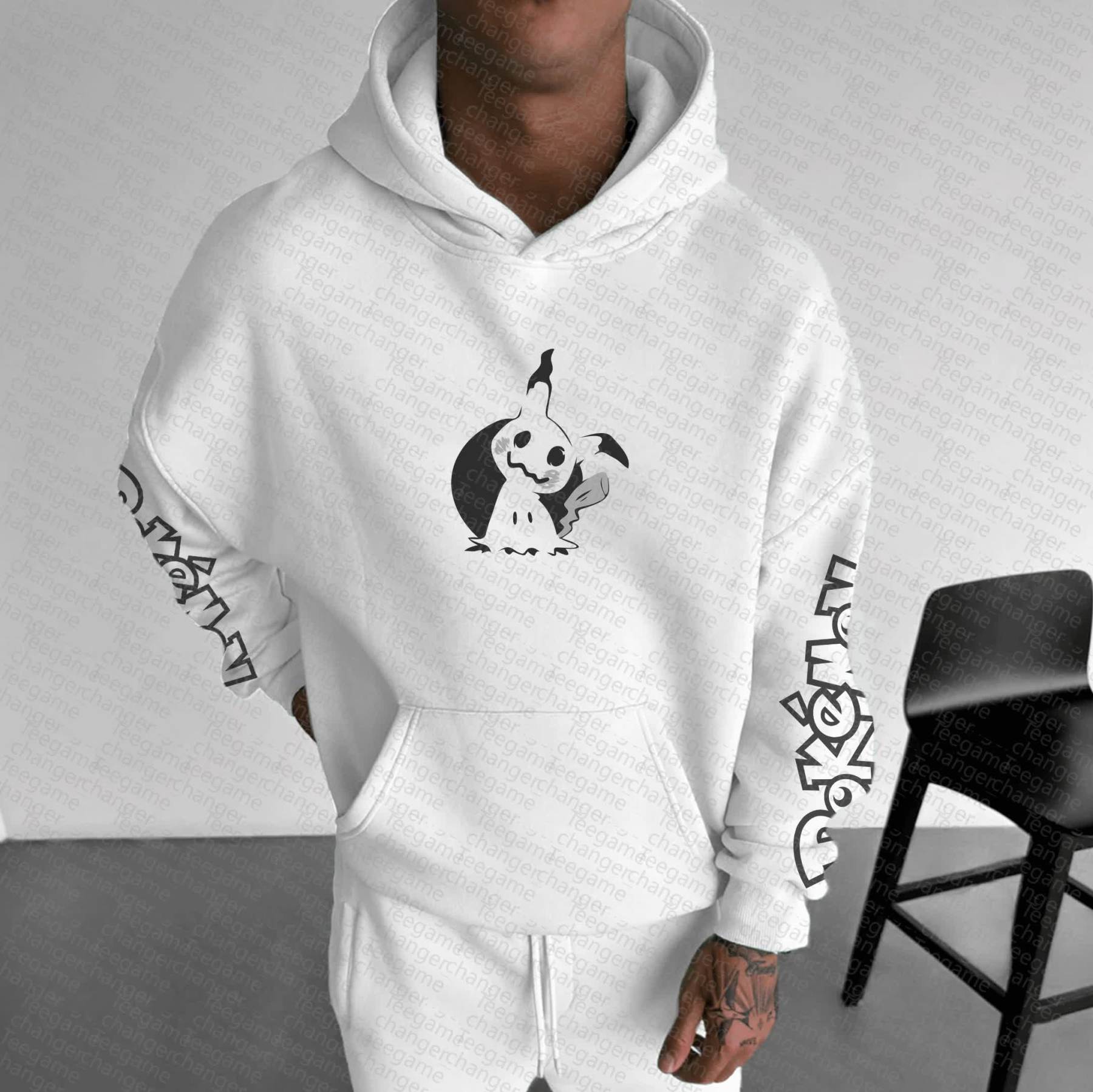 Unisex “Pokémon” Anime Graphic Streetwear Vintage Hoodie