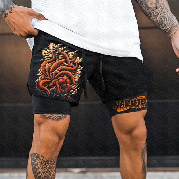 Unisex  “NARUTO” Casual Anime Streetwear Shorts